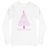 Domestic Violence Awareness Christmas Hope Long Sleeve T-Shirt