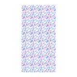 SIDS Awareness Ribbon Pattern Beach Towel - The Awareness Store