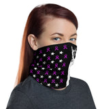 Domestic Violence Awareness USA Flag Washable Face Mask / Neck Gaiter