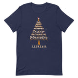 Leukemia Awareness Christmas Hope T-Shirt