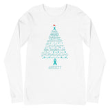 Anxiety Awareness Christmas Hope Long Sleeve T-Shirt - The Awareness Store