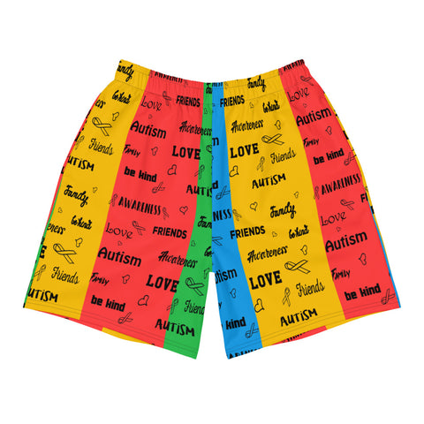 Autism Awareness Be Kind Pattern Shorts - The Awareness Store