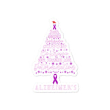 Alzheimer's Awareness Christmas Hope Sticker