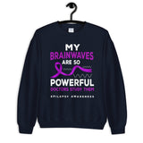 Epilepsy Awareness Doctors Study My Brainwaves Sweatshirt