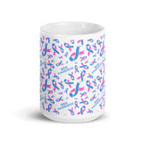 SIDS Awareness Ribbon Pattern Mug