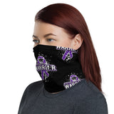 Cystic Fibrosis Warrior Face Mask Neck Gaiter Washable Reusable