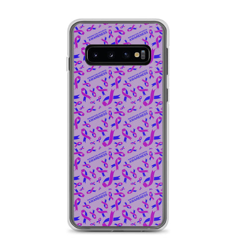 Rheumatoid Arthritis Awareness Ribbon Pattern Samsung Phone Case - The Awareness Store