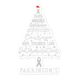 Parkinson's Awareness Christmas Hope Sticker