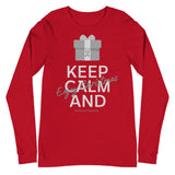 Parkinson's Awareness Keep Calm and Enjoy Christmas Long Sleeve T-Shirt