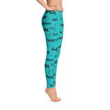 Anxiety Awareness Be Kind Pattern Leggings