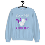 Crohn's Awareness Game Of Crohn's Sweatshirt