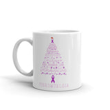 Fibromyalgia Awareness Christmas Hope Mug