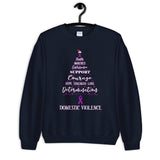 Domestic Violence Awareness Christmas Hope Sweatshirt