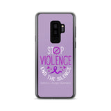 Domestic Violence Awareness End The Silence Samsung Phone Case