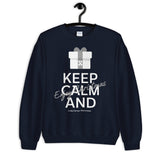 Lung Cancer Awareness Keep Calm and Enjoy Christmas Sweater