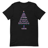 Suicide Awareness Christmas Hope T-Shirt - The Awareness Store