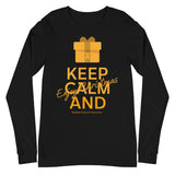 Multiple Sclerosis Awareness Keep Calm and Enjoy Christmas Long Sleeve T-Shirt