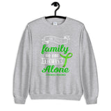 Lymphoma Awareness In This Family No One Fights Alone Sweatshirt