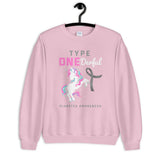 Diabetes Awareness Type One-Derful Sweatshirt - The Awareness Store