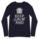 Parkinson's Awareness Keep Calm and Enjoy Christmas Long Sleeve T-Shirt