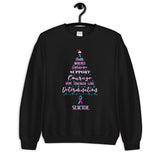 Suicide Awareness Christmas Hope Sweatshirt - The Awareness Store