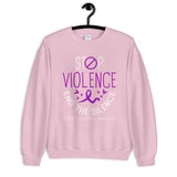 Domestic Violence Awareness End The Silence Sweatshirt