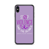 Domestic Violence Awareness End The Silence iPhone Case