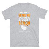 Leukemia Awareness You Can't Scare Me Halloween T-Shirt