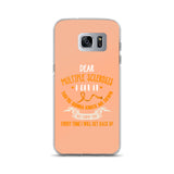 Multiple Sclerosis Awareness Every Time I Will Get Back Up Samsung Phone Case