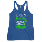 Lymphoma Awareness In This Family No One FIghts Alone Women's Racerback Tank Top