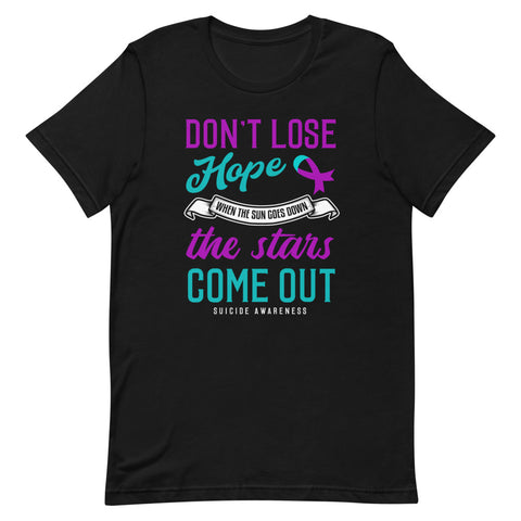 Suicide Awareness Don't Lose Hope Premium T-Shirt - The Awareness Store