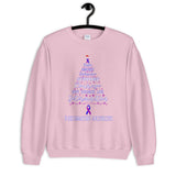 Rheumatoid Arthritis Awareness Christmas Hope Sweatshirt