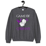 Crohn's Awareness Game Of Crohn's Sweatshirt