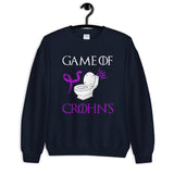 Crohn's Awareness Game Of Crohn's Sweatshirt