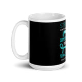 Ovarian Cancer Awareness Strength Reveals Itself Mug - The Awareness Store