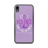 Domestic Violence Awareness End The Silence iPhone Case