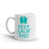 PCOS Awareness Keep Calm and Enjoy Christmas Mug
