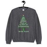 Mental Health Awareness Christmas Hope Sweatshirt - The Awareness Store