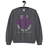 Domestic Violence Awareness End The Silence Sweatshirt