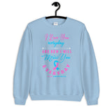 SIDS Awareness I Will Miss You Everyday Sweatshirt - The Awareness Store