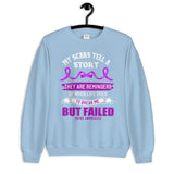 Lupus Awareness My Scars Tell A Story Sweatshirt