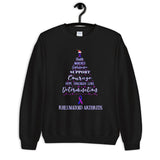 Rheumatoid Arthritis Awareness Christmas Hope Sweatshirt