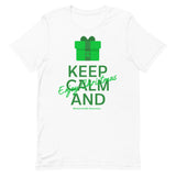 Mental Health Awareness Keep Calm and Enjoy Christmas T-Shirt - The Awareness Store