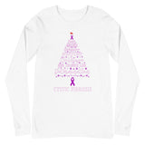 Cystic Fibrosis Awareness Christmas Hope Long Sleeve T-Shirt - The Awareness Store