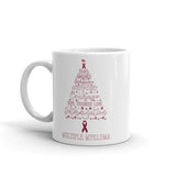 Multiple Myeloma Awareness Christmas Hope Mug