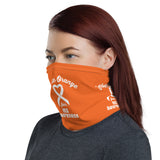 Multiple Sclerosis Awareness I Wear Orange Face Mask / Neck Gaiter - The Awareness Store