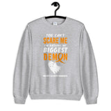 Multiple Sclerosis Awareness You Can't Scare Me Halloween Sweatshirt - The Awareness Store