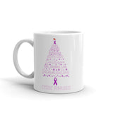 Cystic Fibrosis Awareness Christmas Hope Mug