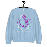 Domestic Violence Awareness End The Silence Sweatshirt