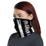 Ovarian Cancer Awareness USA Flag Washable Face Mask / Neck Gaiter